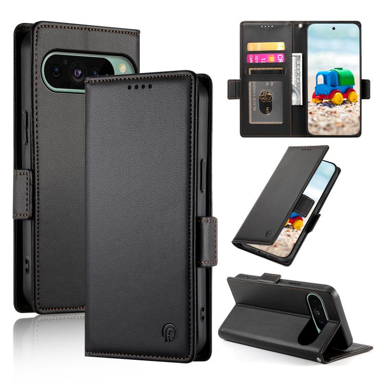 Side Buckle Magnetic Frosted Leather Phone Case, For Google Pixel 11 Pro XL, For Google Pixel 11 / Pixel 11 Pro, For Google Pixel 10a, For Google Pixel 9a, For Google Pixel 9 Pro, For Google Pixel 9, For Google Pixel 8a, For Google Pixel 8 Pro         ...
