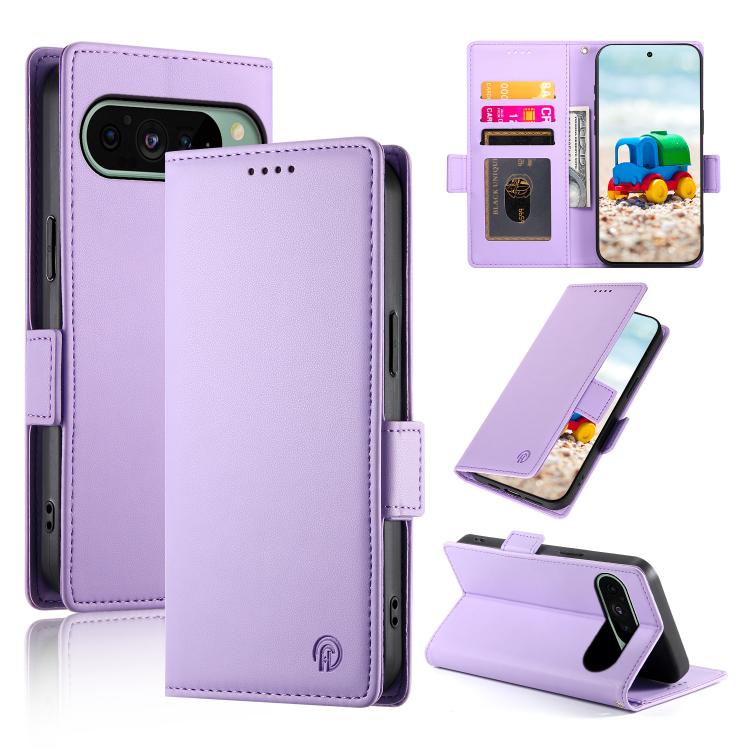 Side Buckle Magnetic Frosted Leather Phone Case, For Google Pixel 11 Pro XL, For Google Pixel 11 / Pixel 11 Pro, For Google Pixel 10a, For Google Pixel 9a, For Google Pixel 9 Pro, For Google Pixel 9, For Google Pixel 8a, For Google Pixel 8 Pro         ...