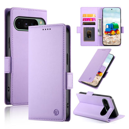 Side Buckle Magnetic Frosted Leather Phone Case, For Google Pixel 11 Pro XL, For Google Pixel 11 / Pixel 11 Pro, For Google Pixel 10a, For Google Pixel 9a, For Google Pixel 9 Pro, For Google Pixel 9, For Google Pixel 8a, For Google Pixel 8 Pro         ...