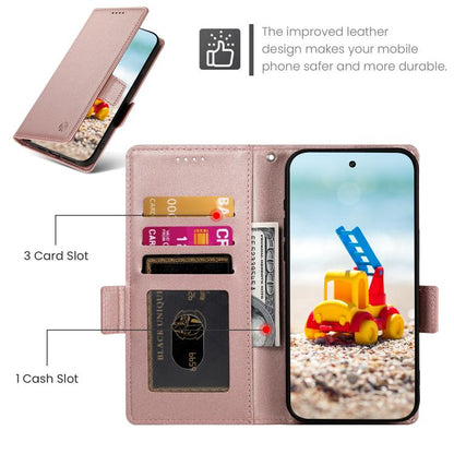 Side Buckle Magnetic Frosted Leather Phone Case, For Google Pixel 11 Pro XL, For Google Pixel 11 / Pixel 11 Pro, For Google Pixel 10a, For Google Pixel 9a, For Google Pixel 9 Pro, For Google Pixel 9, For Google Pixel 8a, For Google Pixel 8 Pro         ...