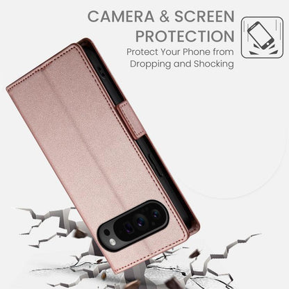 Side Buckle Magnetic Frosted Leather Phone Case, For Google Pixel 11 Pro XL, For Google Pixel 11 / Pixel 11 Pro, For Google Pixel 10a, For Google Pixel 9a, For Google Pixel 9 Pro, For Google Pixel 9, For Google Pixel 8a, For Google Pixel 8 Pro         ...