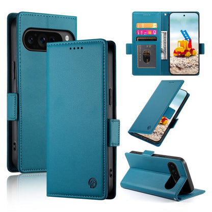 Side Buckle Magnetic Frosted Leather Phone Case, For Google Pixel 11 Pro XL, For Google Pixel 11 / Pixel 11 Pro, For Google Pixel 10a, For Google Pixel 9a, For Google Pixel 9 Pro, For Google Pixel 9, For Google Pixel 8a, For Google Pixel 8 Pro         ...