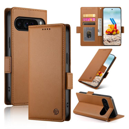 Side Buckle Magnetic Frosted Leather Phone Case, For Google Pixel 11 Pro XL, For Google Pixel 11 / Pixel 11 Pro, For Google Pixel 10a, For Google Pixel 9a, For Google Pixel 9 Pro, For Google Pixel 9, For Google Pixel 8a, For Google Pixel 8 Pro         ...