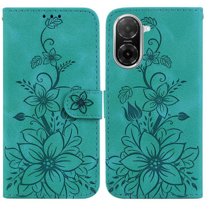 Lily Embossed Leather Phone Case, For Redmi A7 Pro 4G / 5G 171mm / Poco C85x 5G, For Redmi 15a 5G, For Redmi Turbo 5 Max 5G / Poco X8 Pro Max 5G, For Redmi Turbo 5 5G / Poco X8 Pro 5G, For Redmi Note 15 Pro+ 5G 163.3mm / Poco M8 Pro 5G                 ...