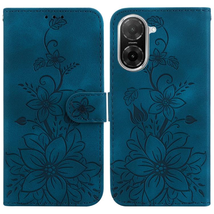 Lily Embossed Leather Phone Case, For Redmi A7 Pro 4G / 5G 171mm / Poco C85x 5G, For Redmi 15a 5G, For Redmi Turbo 5 Max 5G / Poco X8 Pro Max 5G, For Redmi Turbo 5 5G / Poco X8 Pro 5G, For Redmi Note 15 Pro+ 5G 163.3mm / Poco M8 Pro 5G                 ...