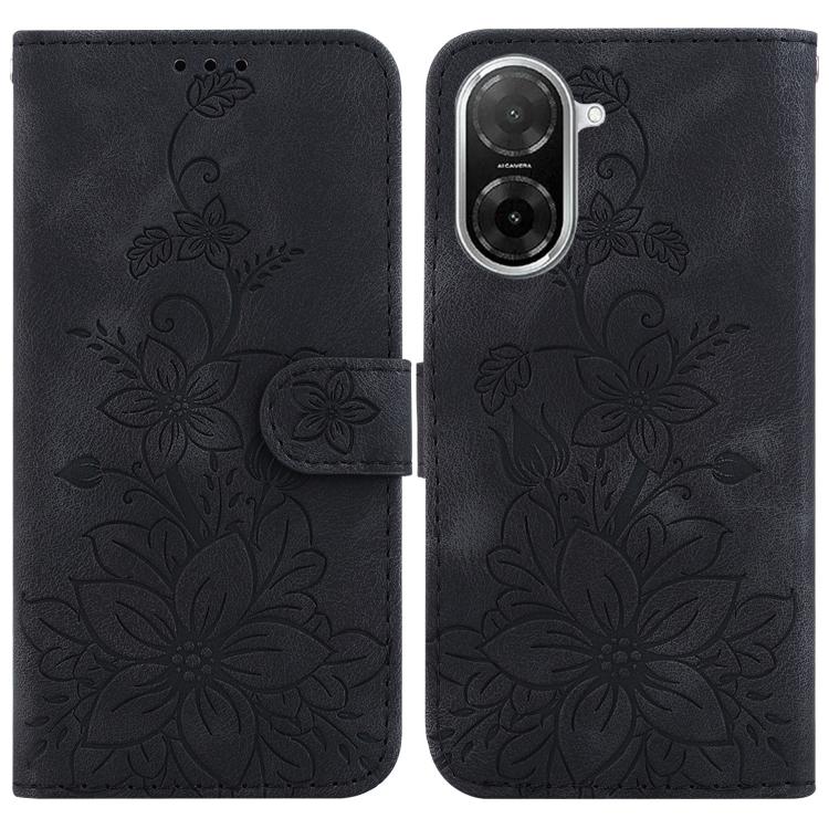 Lily Embossed Leather Phone Case, For Redmi A7 Pro 4G / 5G 171mm / Poco C85x 5G, For Redmi 15a 5G, For Redmi Turbo 5 Max 5G / Poco X8 Pro Max 5G, For Redmi Turbo 5 5G / Poco X8 Pro 5G, For Redmi Note 15 Pro+ 5G 163.3mm / Poco M8 Pro 5G                 ...