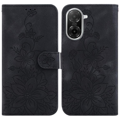 Lily Embossed Leather Phone Case, For Redmi A7 Pro 4G / 5G 171mm / Poco C85x 5G, For Redmi 15a 5G, For Redmi Turbo 5 Max 5G / Poco X8 Pro Max 5G, For Redmi Turbo 5 5G / Poco X8 Pro 5G, For Redmi Note 15 Pro+ 5G 163.3mm / Poco M8 Pro 5G                 ...