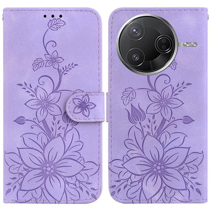 Lily Embossed Leather Phone Case, For Redmi A5 4G 171.7mm, For Redmi Note 14S 4G, For Redmi K80 / K80 Pro / Xiaomi Poco F7 Pro, For Redmi Note 14 4G 164.84mm, For Redmi Turbo 4 / Xiaomi Poco X7 Pro, For Redmi Note 14 4G 163.25mm, For Redmi Note 14 5G  ...