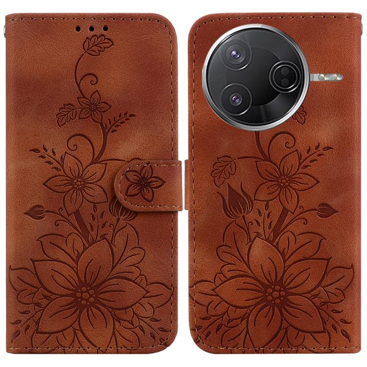 Lily Embossed Leather Phone Case, For Redmi A5 4G 171.7mm, For Redmi Note 14S 4G, For Redmi K80 / K80 Pro / Xiaomi Poco F7 Pro, For Redmi Note 14 4G 164.84mm, For Redmi Turbo 4 / Xiaomi Poco X7 Pro, For Redmi Note 14 4G 163.25mm, For Redmi Note 14 5G  ...