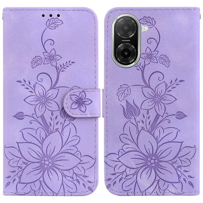Lily Embossed Leather Phone Case, For Redmi A5 4G 171.7mm, For Redmi Note 14S 4G, For Redmi K80 / K80 Pro / Xiaomi Poco F7 Pro, For Redmi Note 14 4G 164.84mm, For Redmi Turbo 4 / Xiaomi Poco X7 Pro, For Redmi Note 14 4G 163.25mm, For Redmi Note 14 5G  ...