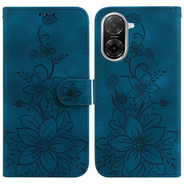Lily Embossed Leather Phone Case, For Redmi A5 4G 171.7mm, For Redmi Note 14S 4G, For Redmi K80 / K80 Pro / Xiaomi Poco F7 Pro, For Redmi Note 14 4G 164.84mm, For Redmi Turbo 4 / Xiaomi Poco X7 Pro, For Redmi Note 14 4G 163.25mm, For Redmi Note 14 5G  ...
