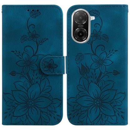 Lily Embossed Leather Phone Case, For Redmi A5 4G 171.7mm, For Redmi Note 14S 4G, For Redmi K80 / K80 Pro / Xiaomi Poco F7 Pro, For Redmi Note 14 4G 164.84mm, For Redmi Turbo 4 / Xiaomi Poco X7 Pro, For Redmi Note 14 4G 163.25mm, For Redmi Note 14 5G  ...