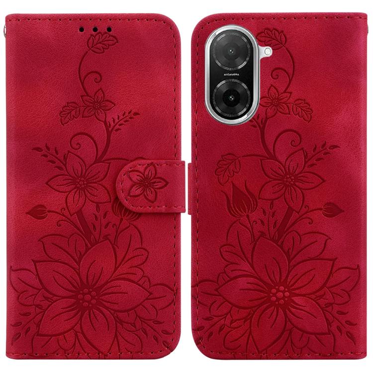 Lily Embossed Leather Phone Case, For Redmi A5 4G 171.7mm, For Redmi Note 14S 4G, For Redmi K80 / K80 Pro / Xiaomi Poco F7 Pro, For Redmi Note 14 4G 164.84mm, For Redmi Turbo 4 / Xiaomi Poco X7 Pro, For Redmi Note 14 4G 163.25mm, For Redmi Note 14 5G  ...
