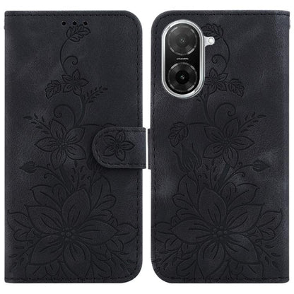 Lily Embossed Leather Phone Case, For Redmi A5 4G 171.7mm, For Redmi Note 14S 4G, For Redmi K80 / K80 Pro / Xiaomi Poco F7 Pro, For Redmi Note 14 4G 164.84mm, For Redmi Turbo 4 / Xiaomi Poco X7 Pro, For Redmi Note 14 4G 163.25mm, For Redmi Note 14 5G  ...