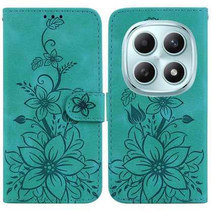 Lily Embossed Leather Phone Case, For Redmi A7 Pro 4G / 5G 171mm / Poco C85x 5G, For Redmi 15a 5G, For Redmi Turbo 5 Max 5G / Poco X8 Pro Max 5G, For Redmi Turbo 5 5G / Poco X8 Pro 5G, For Redmi Note 15 Pro+ 5G 163.3mm / Poco M8 Pro 5G                 ...