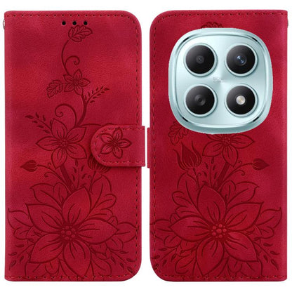 Lily Embossed Leather Phone Case, For Redmi A7 Pro 4G / 5G 171mm / Poco C85x 5G, For Redmi 15a 5G, For Redmi Turbo 5 Max 5G / Poco X8 Pro Max 5G, For Redmi Turbo 5 5G / Poco X8 Pro 5G, For Redmi Note 15 Pro+ 5G 163.3mm / Poco M8 Pro 5G                 ...