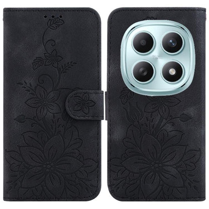 Lily Embossed Leather Phone Case, For Redmi A7 Pro 4G / 5G 171mm / Poco C85x 5G, For Redmi 15a 5G, For Redmi Turbo 5 Max 5G / Poco X8 Pro Max 5G, For Redmi Turbo 5 5G / Poco X8 Pro 5G, For Redmi Note 15 Pro+ 5G 163.3mm / Poco M8 Pro 5G                 ...