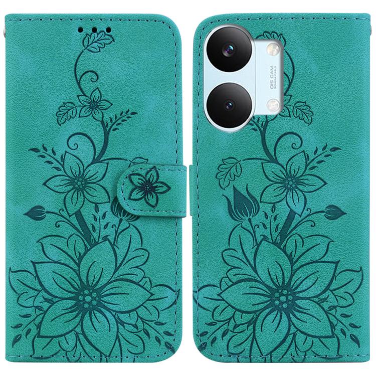 Lily Embossed Leather Phone Case, For Redmi A7 Pro 4G / 5G 171mm / Poco C85x 5G, For Redmi 15a 5G, For Redmi Turbo 5 Max 5G / Poco X8 Pro Max 5G, For Redmi Turbo 5 5G / Poco X8 Pro 5G, For Redmi Note 15 Pro+ 5G 163.3mm / Poco M8 Pro 5G                 ...