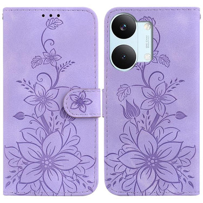 Lily Embossed Leather Phone Case, For Redmi A7 Pro 4G / 5G 171mm / Poco C85x 5G, For Redmi 15a 5G, For Redmi Turbo 5 Max 5G / Poco X8 Pro Max 5G, For Redmi Turbo 5 5G / Poco X8 Pro 5G, For Redmi Note 15 Pro+ 5G 163.3mm / Poco M8 Pro 5G                 ...