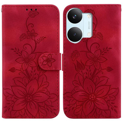 Lily Embossed Leather Phone Case, For Redmi A7 Pro 4G / 5G 171mm / Poco C85x 5G, For Redmi 15a 5G, For Redmi Turbo 5 Max 5G / Poco X8 Pro Max 5G, For Redmi Turbo 5 5G / Poco X8 Pro 5G, For Redmi Note 15 Pro+ 5G 163.3mm / Poco M8 Pro 5G                 ...