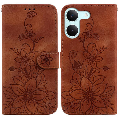 Lily Embossed Leather Phone Case, For Redmi A7 Pro 4G / 5G 171mm / Poco C85x 5G, For Redmi 15a 5G, For Redmi Turbo 5 Max 5G / Poco X8 Pro Max 5G, For Redmi Turbo 5 5G / Poco X8 Pro 5G, For Redmi Note 15 Pro+ 5G 163.3mm / Poco M8 Pro 5G                 ...