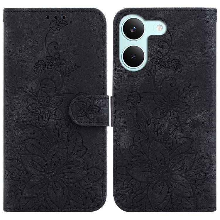 Lily Embossed Leather Phone Case, For Redmi A7 Pro 4G / 5G 171mm / Poco C85x 5G, For Redmi 15a 5G, For Redmi Turbo 5 Max 5G / Poco X8 Pro Max 5G, For Redmi Turbo 5 5G / Poco X8 Pro 5G, For Redmi Note 15 Pro+ 5G 163.3mm / Poco M8 Pro 5G                 ...