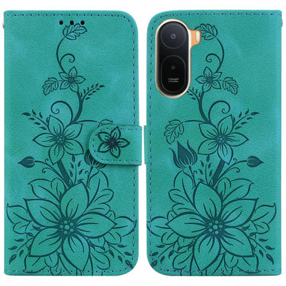 Lily Embossed Leather Phone Case, For Redmi Note 17 Pro Max / Note 17 Pro 5G, For Redmi Note 17 5G Global 171mm, For Redmi A7 Pro 4G / 5G 171mm / Poco C85x 5G, For Redmi 15a 5G, For Redmi Turbo 5 Max 5G / Poco X8 Pro Max 5G                             ...