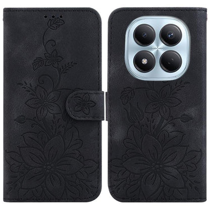 Lily Embossed Leather Phone Case, For Redmi A7 Pro 4G / 5G 171mm / Poco C85x 5G, For Redmi 15a 5G, For Redmi Turbo 5 Max 5G / Poco X8 Pro Max 5G, For Redmi Turbo 5 5G / Poco X8 Pro 5G, For Redmi Note 15 Pro+ 5G 163.3mm / Poco M8 Pro 5G                 ...