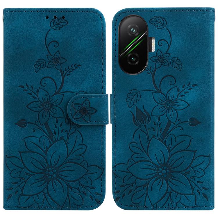 Lily Embossed Leather Phone Case, For Redmi A7 Pro 4G / 5G 171mm / Poco C85x 5G, For Redmi 15a 5G, For Redmi Turbo 5 Max 5G / Poco X8 Pro Max 5G, For Redmi Turbo 5 5G / Poco X8 Pro 5G, For Redmi Note 15 Pro+ 5G 163.3mm / Poco M8 Pro 5G                 ...