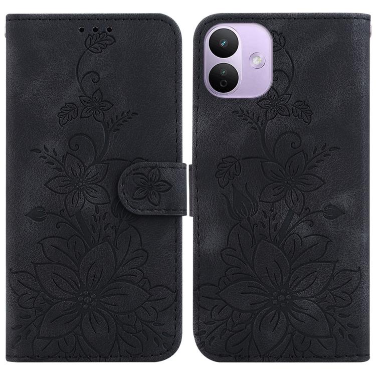 Lily Embossed Leather Phone Case, For Redmi Note 17 Pro Max / Note 17 Pro 5G, For Redmi Note 17 5G Global 171mm, For Redmi A7 Pro 4G / 5G 171mm / Poco C85x 5G, For Redmi 15a 5G, For Redmi Turbo 5 Max 5G / Poco X8 Pro Max 5G                             ...