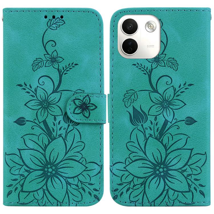 Lily Embossed Leather Phone Case, For Redmi Note 17 Pro Max / Note 17 Pro 5G, For Redmi Note 17 5G Global 171mm, For Redmi A7 Pro 4G / 5G 171mm / Poco C85x 5G, For Redmi 15a 5G, For Redmi Turbo 5 Max 5G / Poco X8 Pro Max 5G                             ...