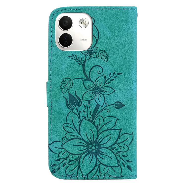Lily Embossed Leather Phone Case, For Redmi Note 17 Pro Max / Note 17 Pro 5G, For Redmi Note 17 5G Global 171mm, For Redmi A7 Pro 4G / 5G 171mm / Poco C85x 5G, For Redmi 15a 5G, For Redmi Turbo 5 Max 5G / Poco X8 Pro Max 5G                             ...