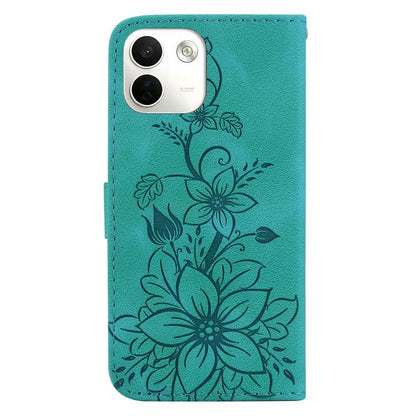 Lily Embossed Leather Phone Case, For Redmi Note 17 Pro Max / Note 17 Pro 5G, For Redmi Note 17 5G Global 171mm, For Redmi A7 Pro 4G / 5G 171mm / Poco C85x 5G, For Redmi 15a 5G, For Redmi Turbo 5 Max 5G / Poco X8 Pro Max 5G                             ...