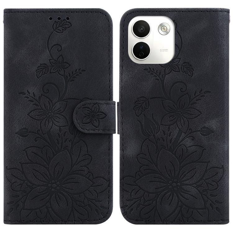 Lily Embossed Leather Phone Case, For Redmi Note 17 Pro Max / Note 17 Pro 5G, For Redmi Note 17 5G Global 171mm, For Redmi A7 Pro 4G / 5G 171mm / Poco C85x 5G, For Redmi 15a 5G, For Redmi Turbo 5 Max 5G / Poco X8 Pro Max 5G                             ...