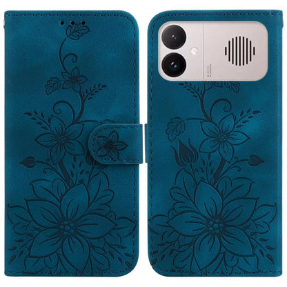 Lily Embossed Leather Phone Case, For Redmi Note 17 5G Global 169.7mm, For Redmi Note 17 Pro Max / Note 17 Pro+ 5G, For Redmi K100 Pro Max 5G / Poco F9 Ultra 5G, For Redmi 17 4G / 5G Global 170mm, For Redmi K90 Max 5G / K90 Ultra 5G                    ...