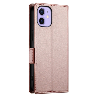 Side Buckle Magnetic Frosted Leather Phone Case, For iPhone 12 mini, For iPhone 11 Pro Max, For iPhone 11, For iPhone 11 Pro, For iPhone X / XS, For iPhone XR, For iPhone XS Max, For iPhone 8 Plus / 7 Plus