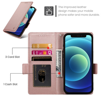 Side Buckle Magnetic Frosted Leather Phone Case, For iPhone 12 mini, For iPhone 11 Pro Max, For iPhone 11, For iPhone 11 Pro, For iPhone X / XS, For iPhone XR, For iPhone XS Max, For iPhone 8 Plus / 7 Plus
