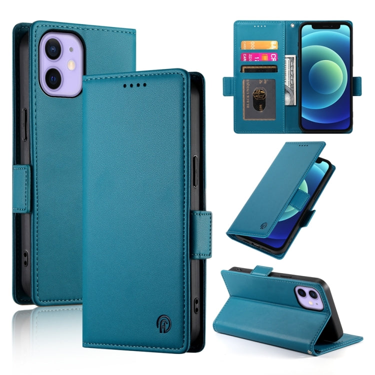 Side Buckle Magnetic Frosted Leather Phone Case, For iPhone 12 mini, For iPhone 11 Pro Max, For iPhone 11, For iPhone 11 Pro, For iPhone X / XS, For iPhone XR, For iPhone XS Max, For iPhone 8 Plus / 7 Plus