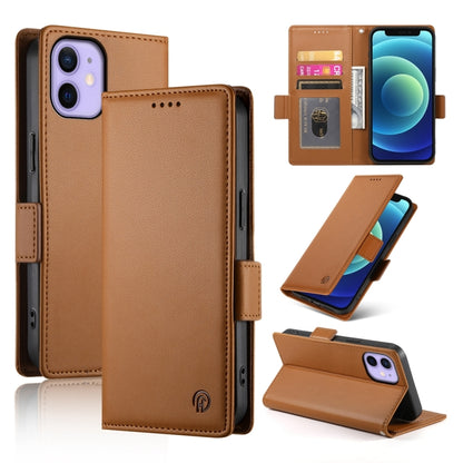 Side Buckle Magnetic Frosted Leather Phone Case, For iPhone 12 mini, For iPhone 11 Pro Max, For iPhone 11, For iPhone 11 Pro, For iPhone X / XS, For iPhone XR, For iPhone XS Max, For iPhone 8 Plus / 7 Plus