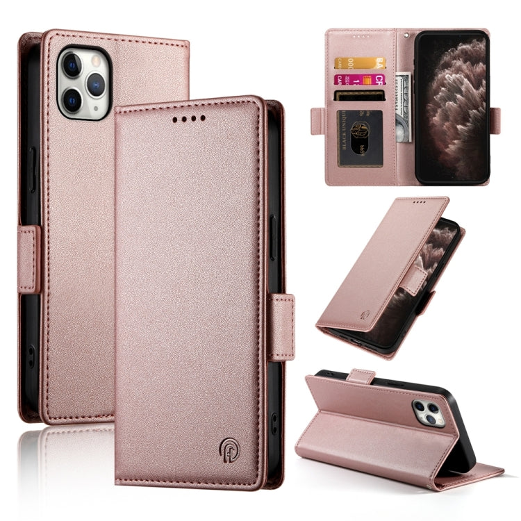 Side Buckle Magnetic Frosted Leather Phone Case, For iPhone 12 mini, For iPhone 11 Pro Max, For iPhone 11, For iPhone 11 Pro, For iPhone X / XS, For iPhone XR, For iPhone XS Max, For iPhone 8 Plus / 7 Plus