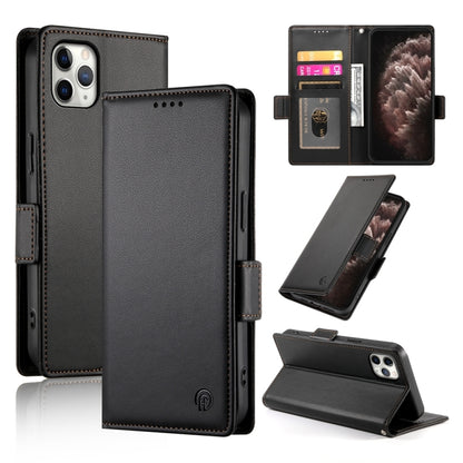 Side Buckle Magnetic Frosted Leather Phone Case, For iPhone 12 mini, For iPhone 11 Pro Max, For iPhone 11, For iPhone 11 Pro, For iPhone X / XS, For iPhone XR, For iPhone XS Max, For iPhone 8 Plus / 7 Plus