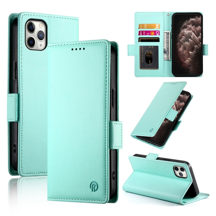 Side Buckle Magnetic Frosted Leather Phone Case, For iPhone 12 mini, For iPhone 11 Pro Max, For iPhone 11, For iPhone 11 Pro, For iPhone X / XS, For iPhone XR, For iPhone XS Max, For iPhone 8 Plus / 7 Plus