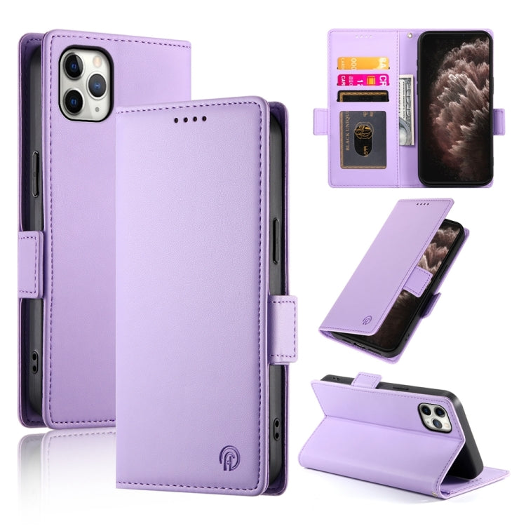 Side Buckle Magnetic Frosted Leather Phone Case, For iPhone 12 mini, For iPhone 11 Pro Max, For iPhone 11, For iPhone 11 Pro, For iPhone X / XS, For iPhone XR, For iPhone XS Max, For iPhone 8 Plus / 7 Plus