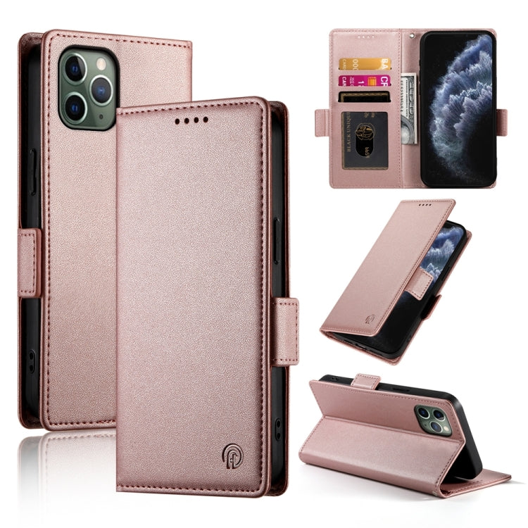 Side Buckle Magnetic Frosted Leather Phone Case, For iPhone 12 mini, For iPhone 11 Pro Max, For iPhone 11, For iPhone 11 Pro, For iPhone X / XS, For iPhone XR, For iPhone XS Max, For iPhone 8 Plus / 7 Plus