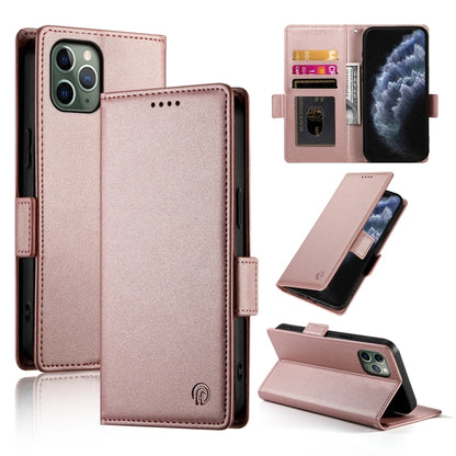 Side Buckle Magnetic Frosted Leather Phone Case, For iPhone 12 mini, For iPhone 11 Pro Max, For iPhone 11, For iPhone 11 Pro, For iPhone X / XS, For iPhone XR, For iPhone XS Max, For iPhone 8 Plus / 7 Plus