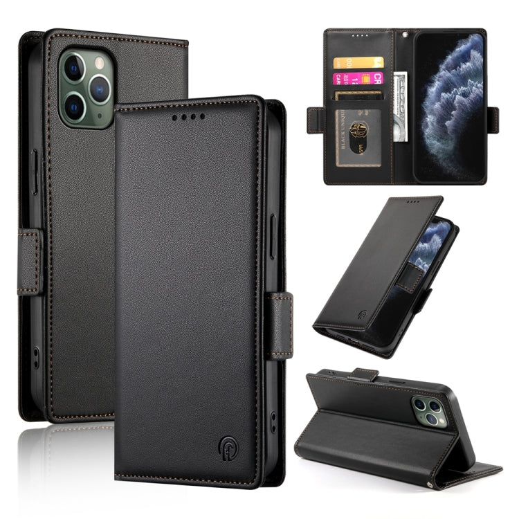 Side Buckle Magnetic Frosted Leather Phone Case, For iPhone 12 mini, For iPhone 11 Pro Max, For iPhone 11, For iPhone 11 Pro, For iPhone X / XS, For iPhone XR, For iPhone XS Max, For iPhone 8 Plus / 7 Plus