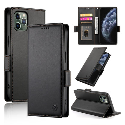 Side Buckle Magnetic Frosted Leather Phone Case, For iPhone 12 mini, For iPhone 11 Pro Max, For iPhone 11, For iPhone 11 Pro, For iPhone X / XS, For iPhone XR, For iPhone XS Max, For iPhone 8 Plus / 7 Plus