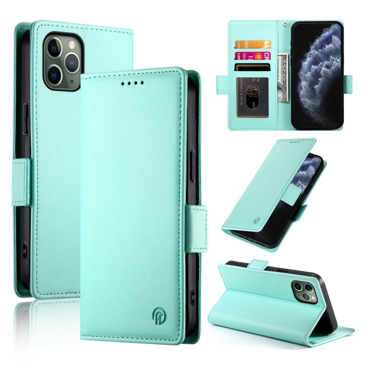 Side Buckle Magnetic Frosted Leather Phone Case, For iPhone 12 mini, For iPhone 11 Pro Max, For iPhone 11, For iPhone 11 Pro, For iPhone X / XS, For iPhone XR, For iPhone XS Max, For iPhone 8 Plus / 7 Plus