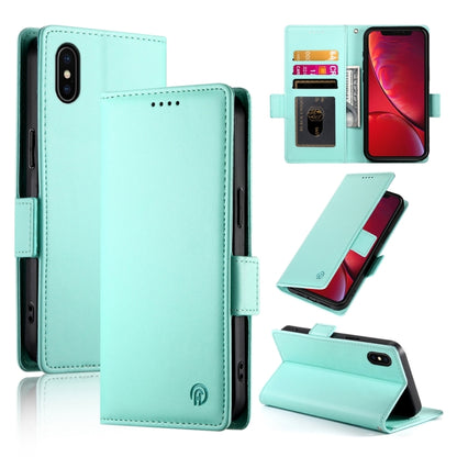 Side Buckle Magnetic Frosted Leather Phone Case, For iPhone 12 mini, For iPhone 11 Pro Max, For iPhone 11, For iPhone 11 Pro, For iPhone X / XS, For iPhone XR, For iPhone XS Max, For iPhone 8 Plus / 7 Plus