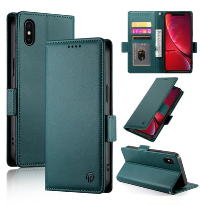 Side Buckle Magnetic Frosted Leather Phone Case, For iPhone 12 mini, For iPhone 11 Pro Max, For iPhone 11, For iPhone 11 Pro, For iPhone X / XS, For iPhone XR, For iPhone XS Max, For iPhone 8 Plus / 7 Plus